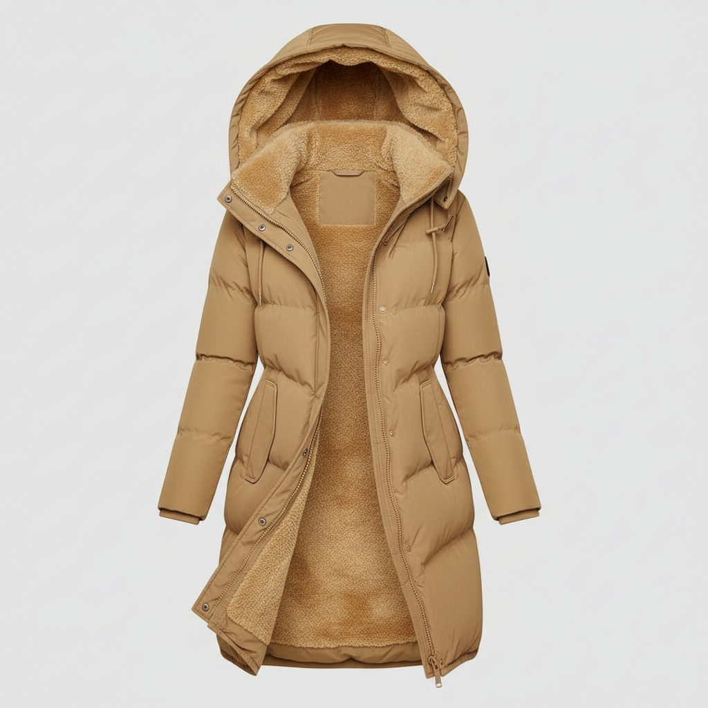 Damen Jacke | gesteppte Form mit durchgehendem Frontverschluss