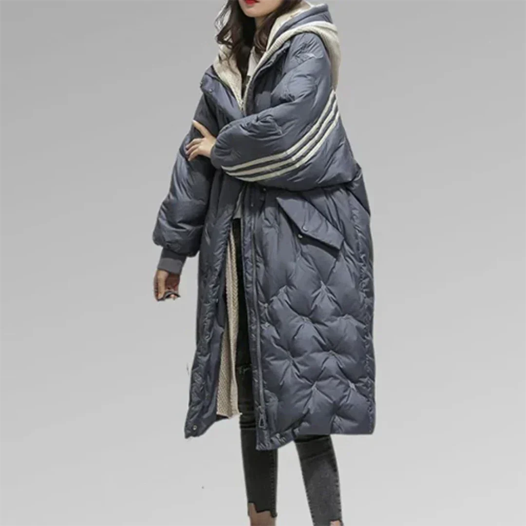 Damen-Steppjacke in schlanker länge | leichte konstruktion
