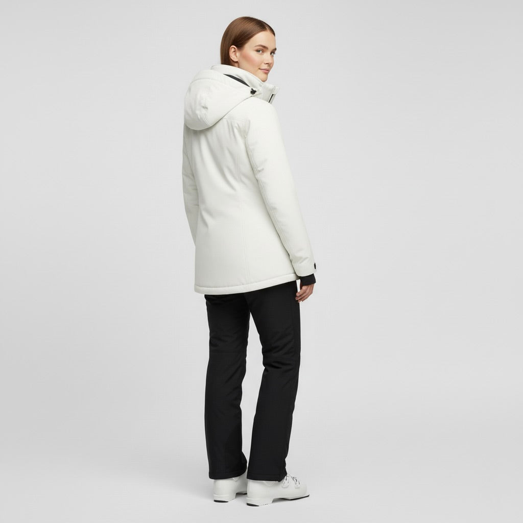 Damen Skiset | Strukturierte Jacke Hose wintertaugliche Ausführung