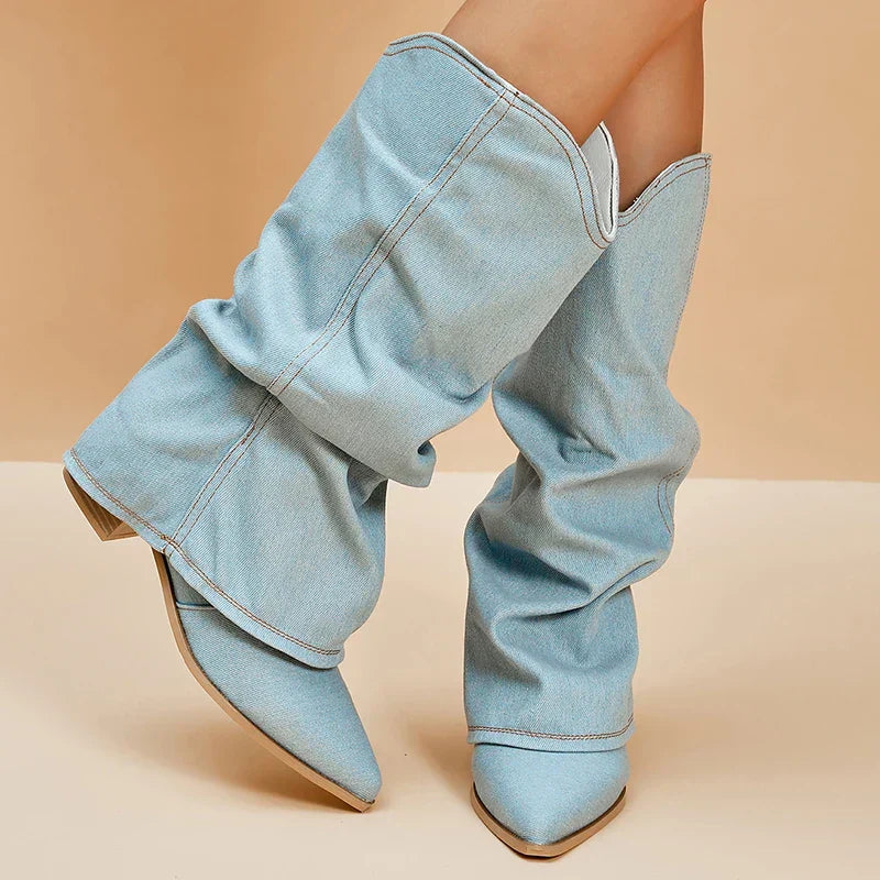 Damen Stiefel | Lang geschnittene Ausführung für Alltag