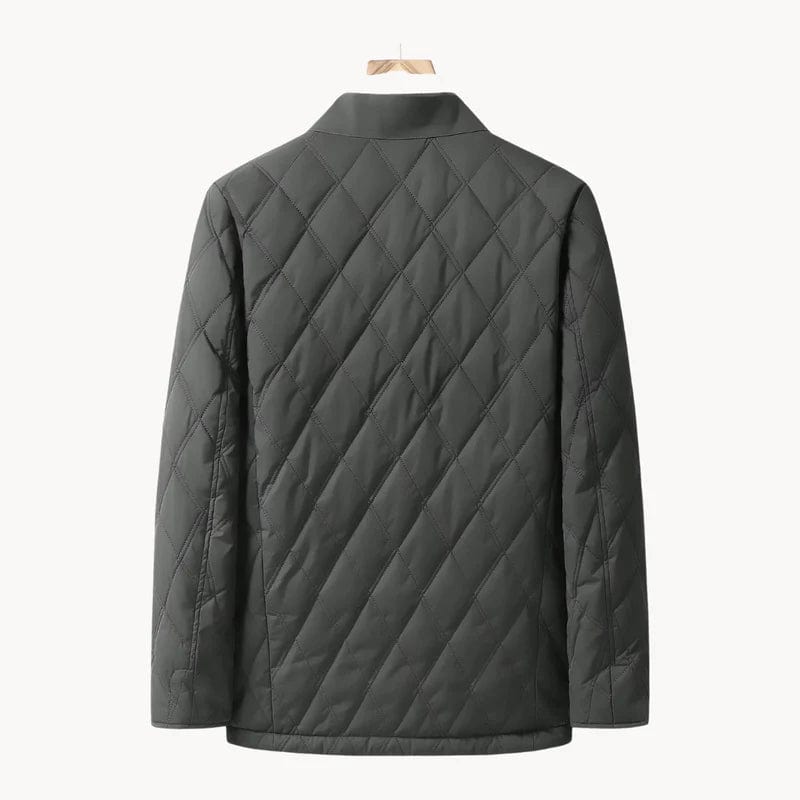Herren-Steppjacke mit gleichmäßiger Steppung | neutrale Ausführung