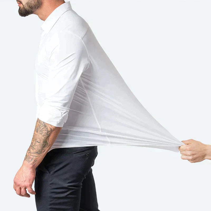 Herrenhemd | Stretch-Design für Alltag Freizeit und Business