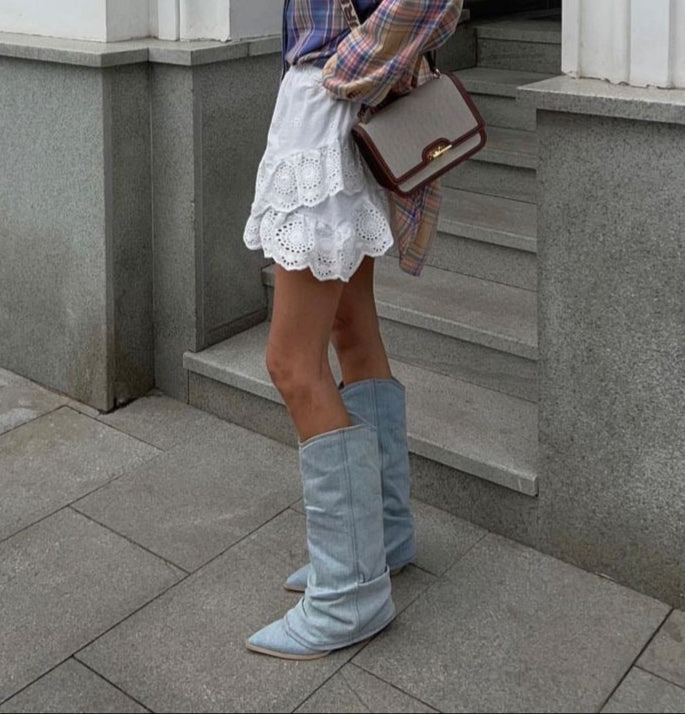 Damen Stiefel | Lang geschnittene Ausführung für Alltag