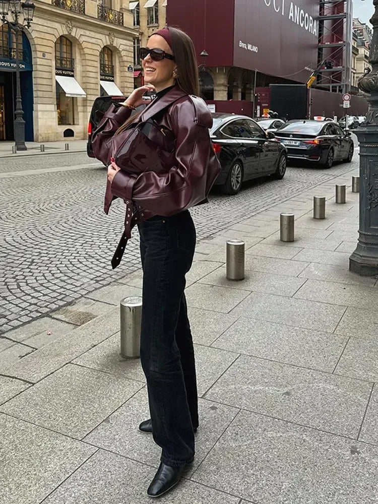 Damen Jacke | Stilvolle Ausführung mit markanten Schulterdetails