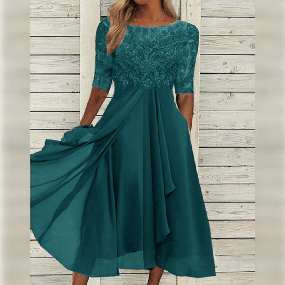 Damenkleid für Anlässe | Midilänge