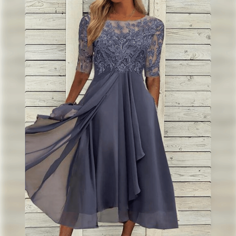 Damenkleid für Anlässe | Midilänge