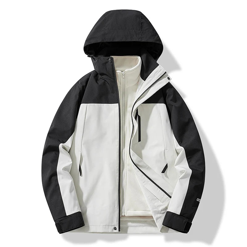 Damen Wintersport-Jacke | Winddichte Ausführung mit Kapuze