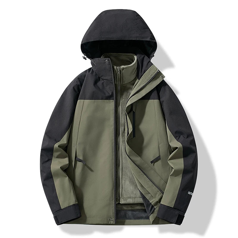 Damen Wintersport-Jacke | Winddichte Ausführung mit Kapuze