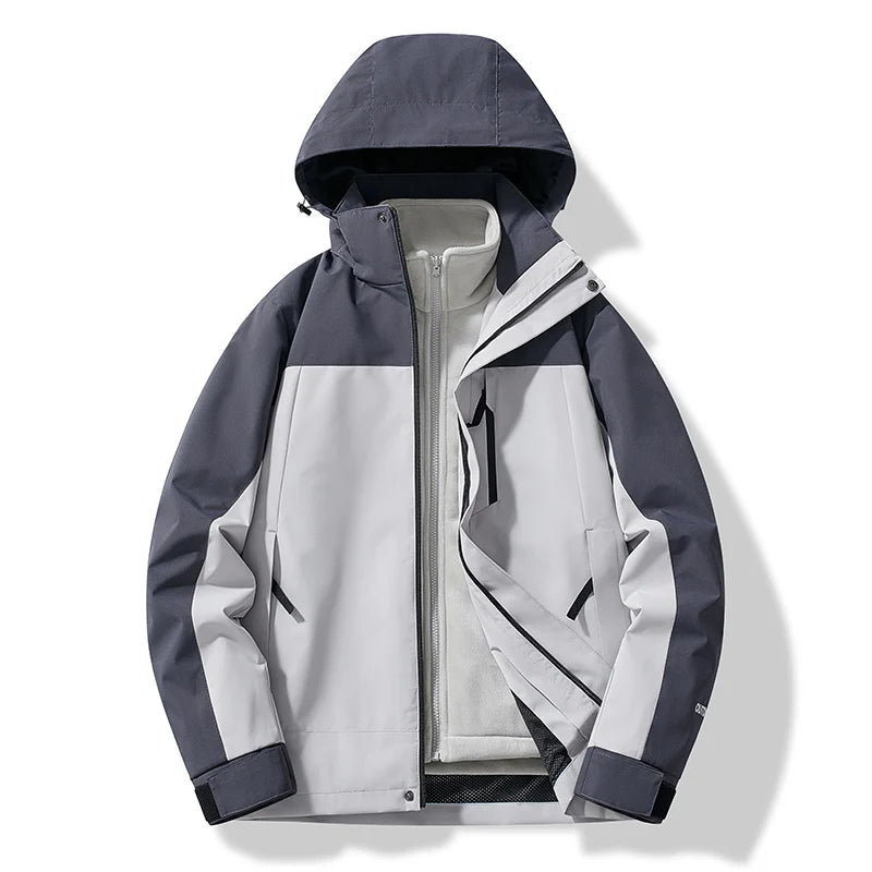 Damen Wintersport-Jacke | Winddichte Ausführung mit Kapuze