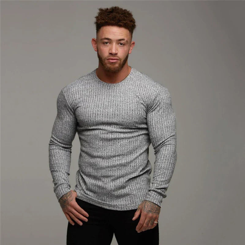 Herren Pullover | Rundhals mit gerader Grundform