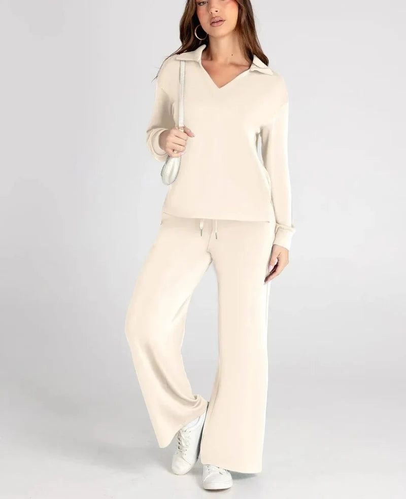 Damen Lounge-Set | zweiteilige Ausführung mit Top und Hose