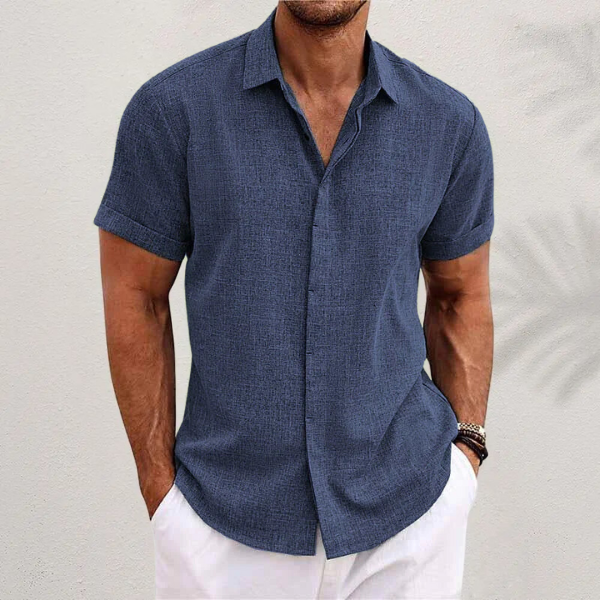 Herren Poloshirt | kurzer Ärmel mit Knopfleiste