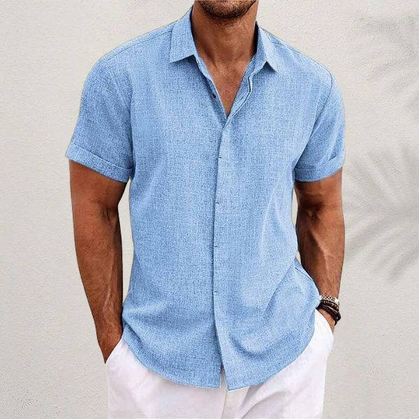 Herren Poloshirt | kurzer Ärmel mit Knopfleiste