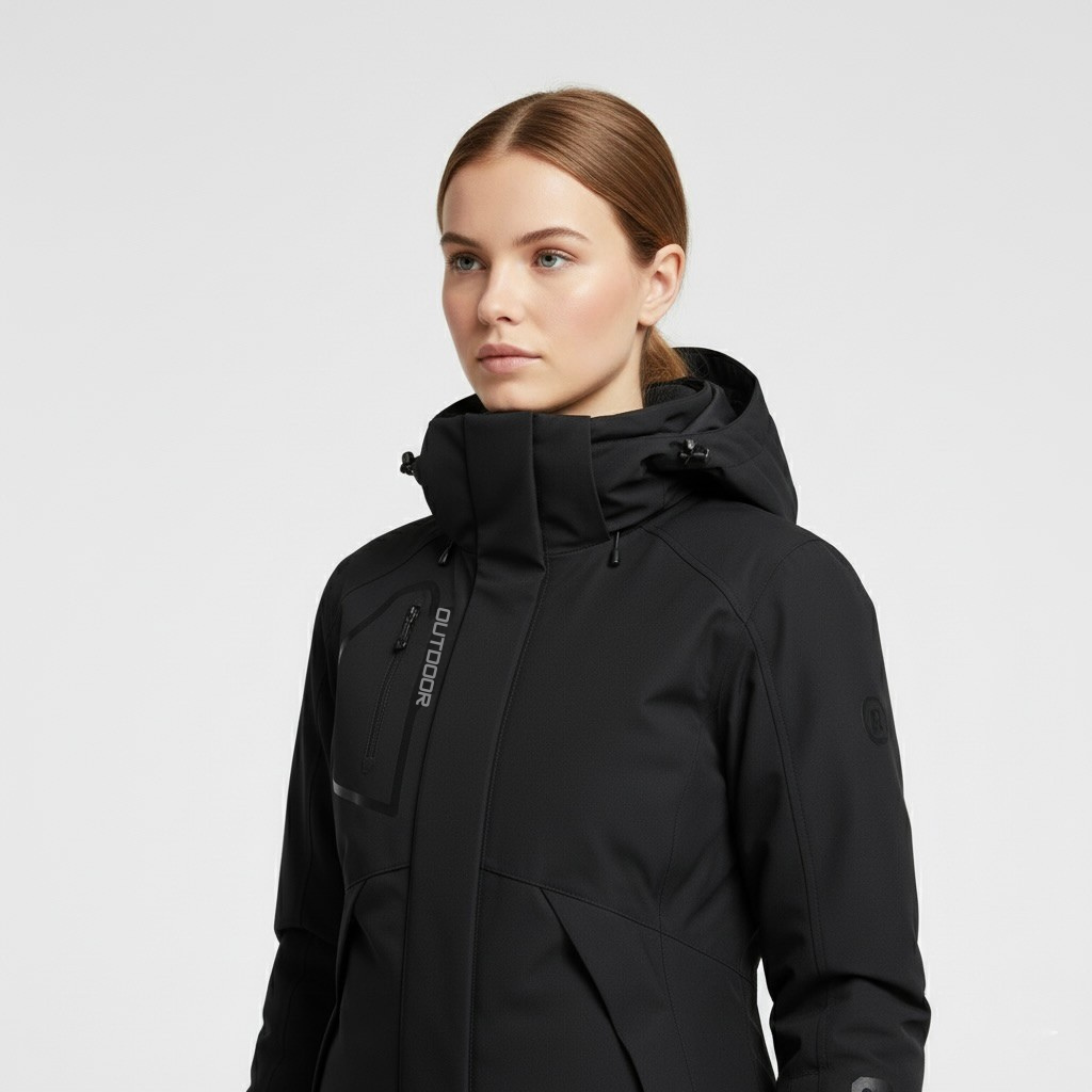 Damen Skiset | Zweiteilige Jacke Hose geschlossene Form