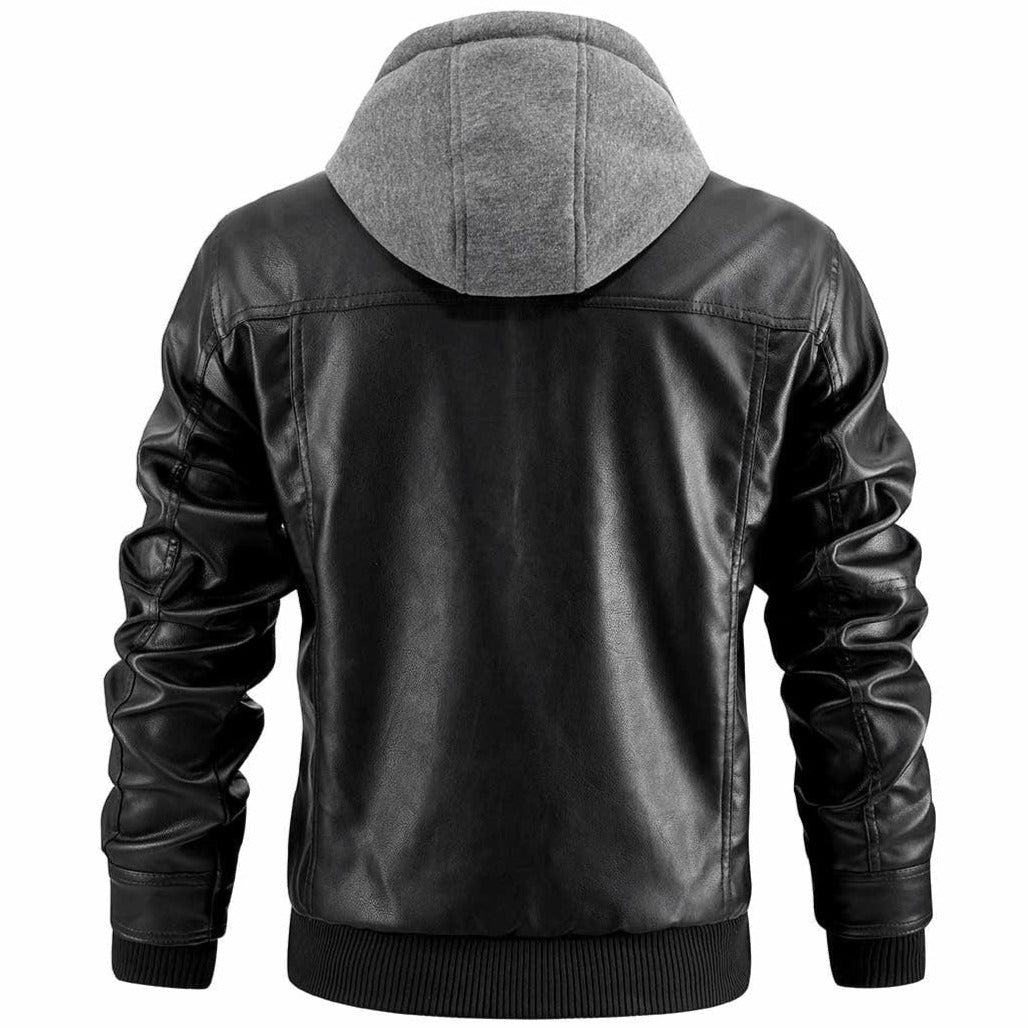 Herrenjacke mit glatter Oberfläche | Gerade Form