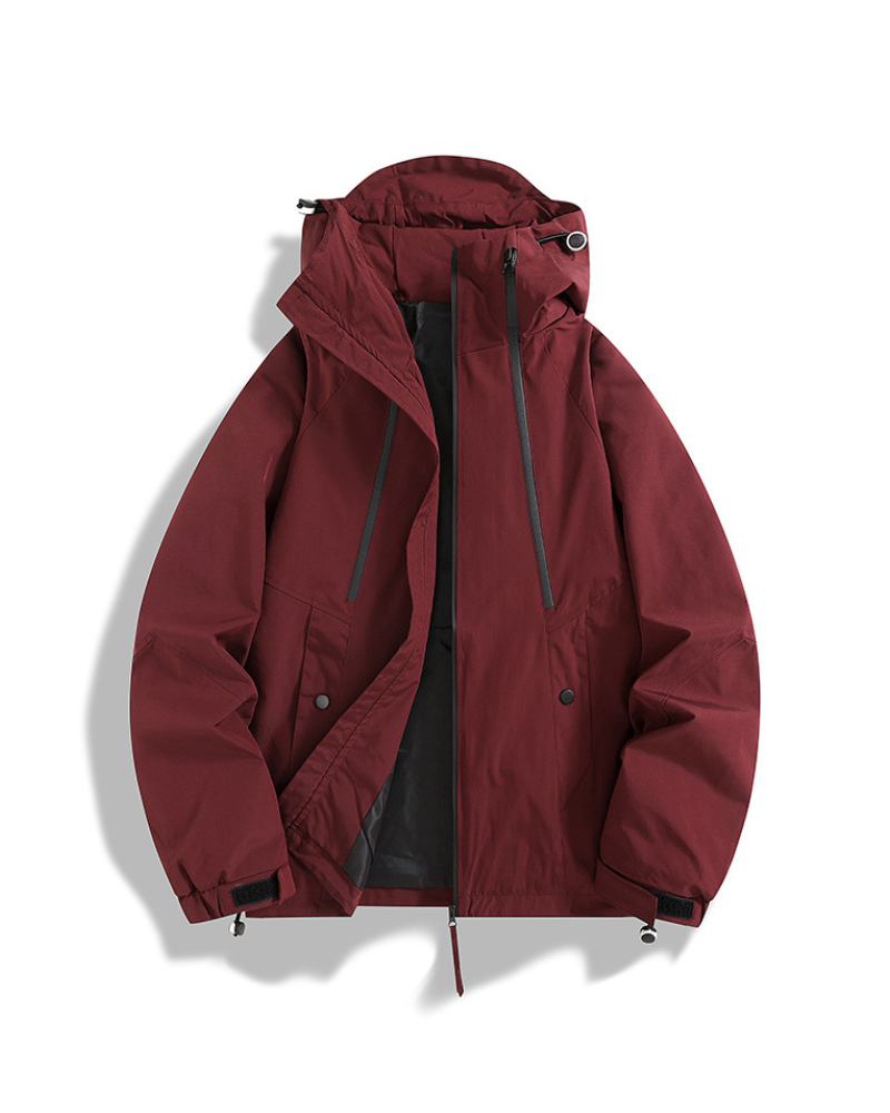 Unisex Jacke | Geschlossene Regenausführung mit Kapuze