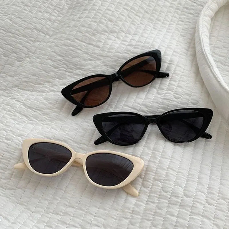 Damen Sonnenbrille | spitze Fassung mit schmalen Bügeln