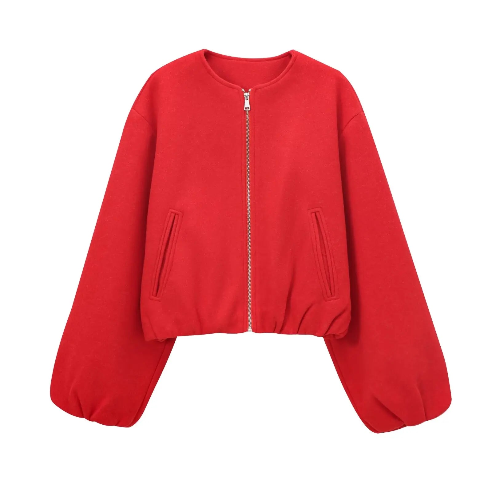 Damen Jacke | Kurze Ausführung mit Reißverschluss