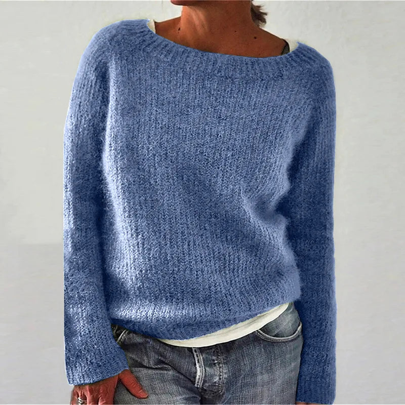 Norweger Winterpullover für Damen | Rundhals