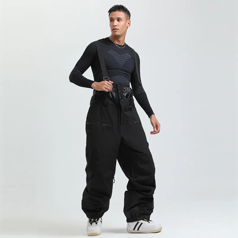 Unisex-Skihose mit Trägersystem | funktionale Winterausführung