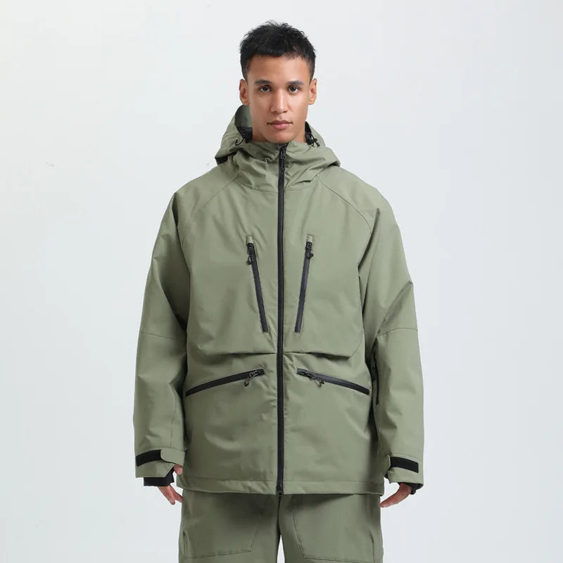 Unisex-Skijacke für Wintersport | funktionale Ausführung