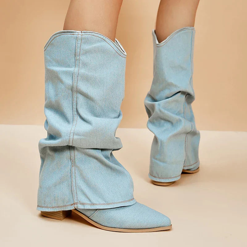 Damen Stiefel | Lang geschnittene Ausführung für Alltag