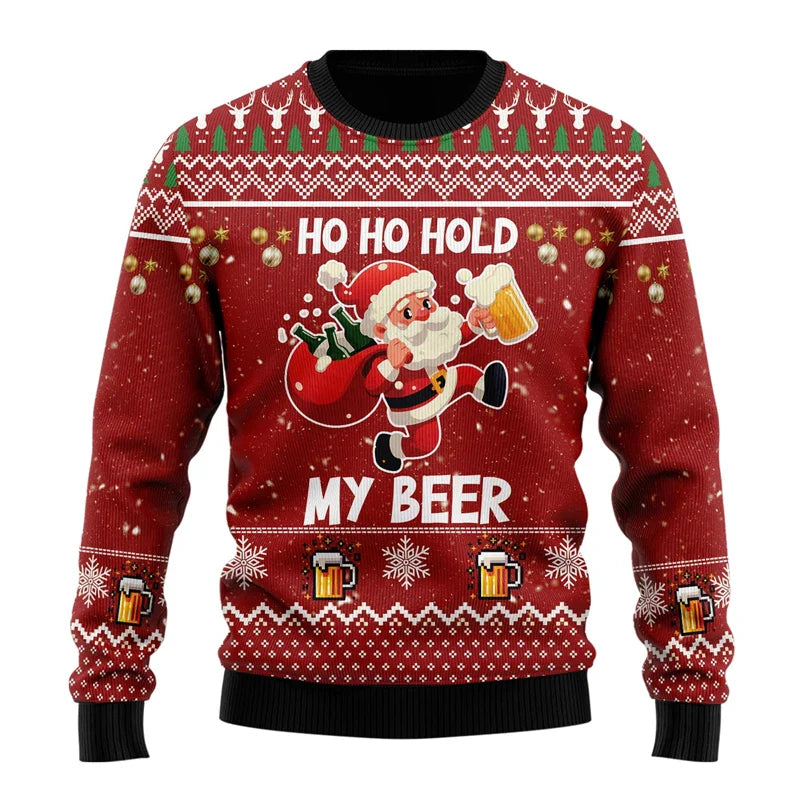 Herren-Pullover mit musterdesign | moderner schnitt