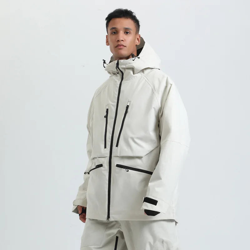 Unisex-Skijacke für Wintersport | funktionale Ausführung