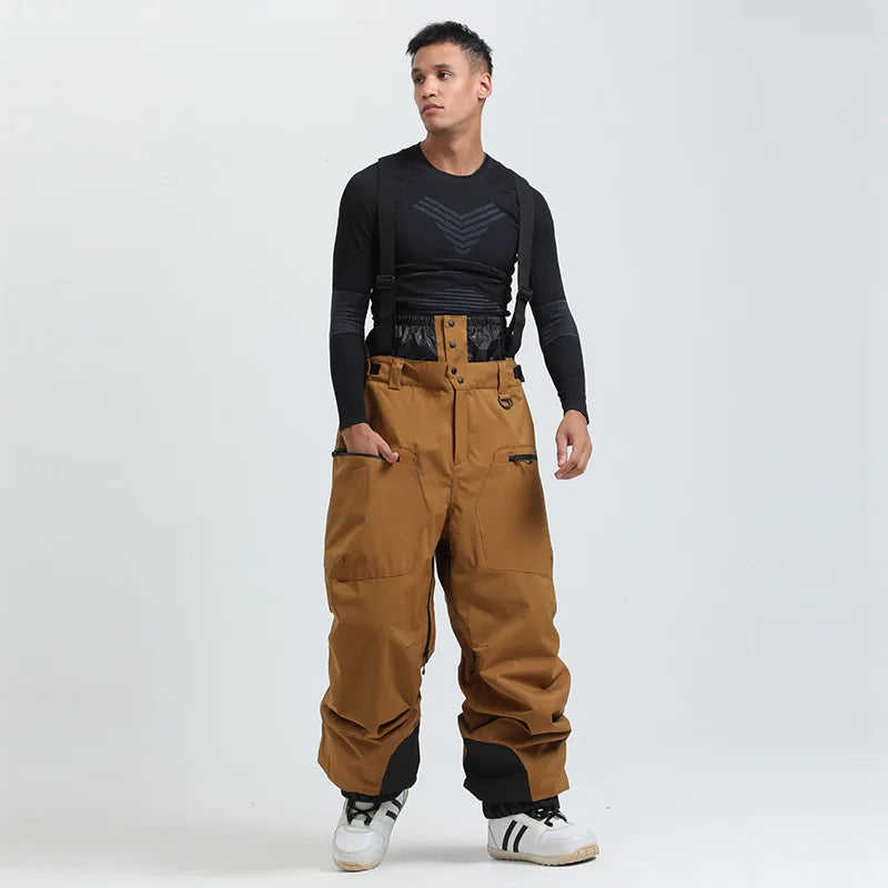 Unisex-Skihose mit Trägersystem | funktionale Winterausführung