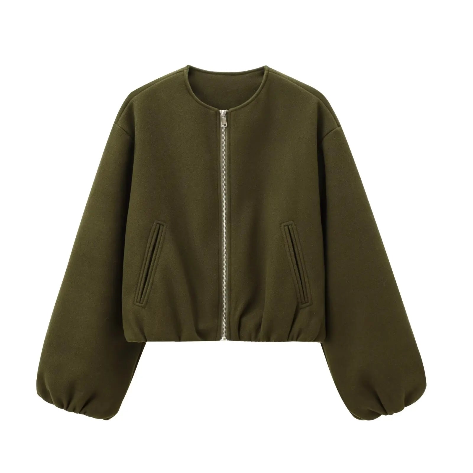 Damen Jacke | Kurze Ausführung mit Reißverschluss