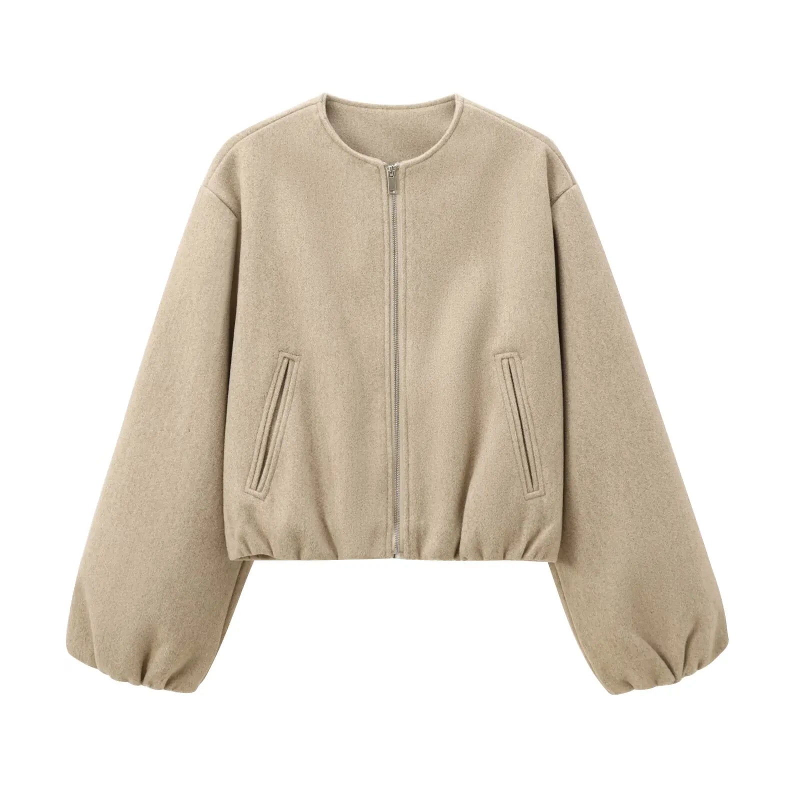 Damen Jacke | Kurze Ausführung mit Reißverschluss