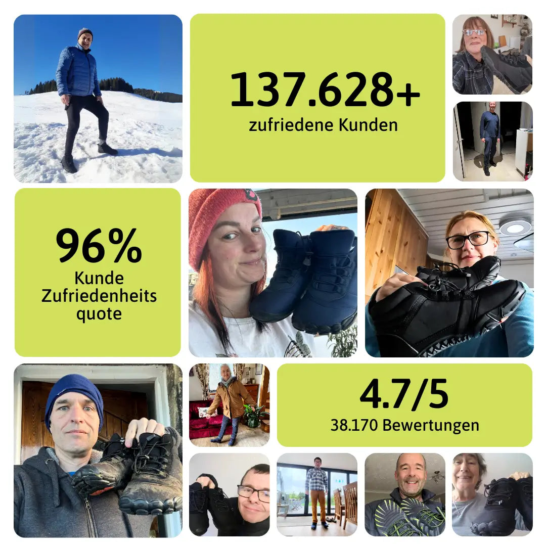 Unisex Winterschuhe | Flexible Ausführung für kalte Tage