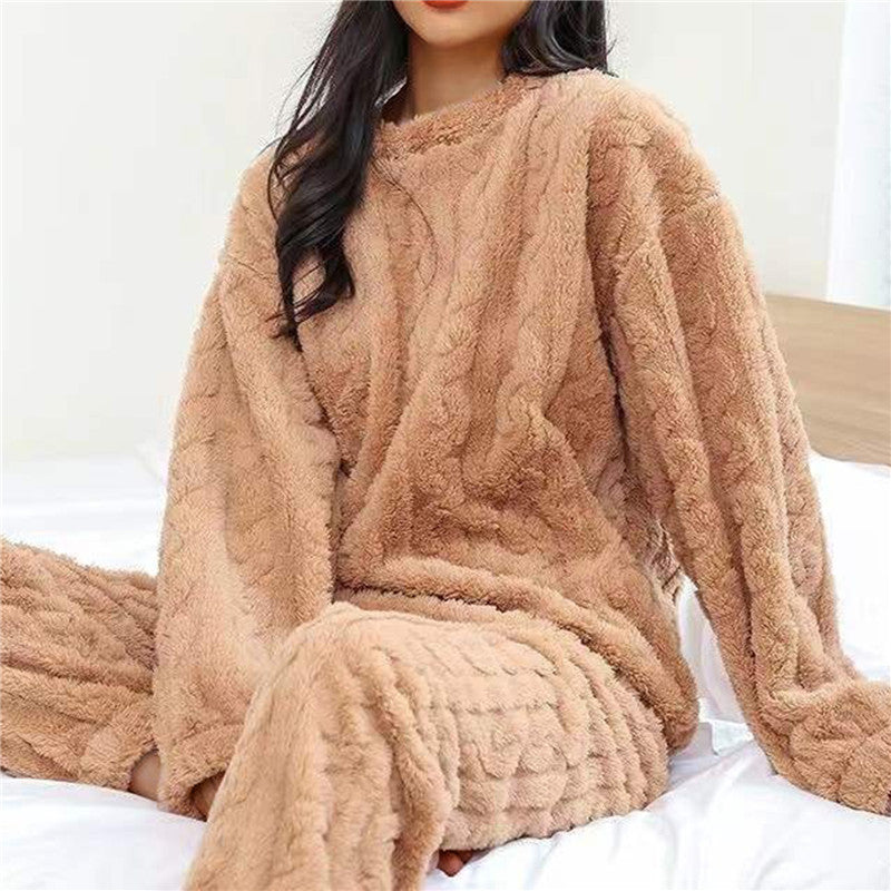Damen Pyjama-Set | zweiteilig mit Oberteil und Hose
