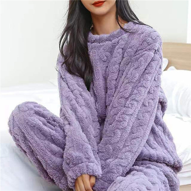 Damen Pyjama-Set | zweiteilig mit Oberteil und Hose