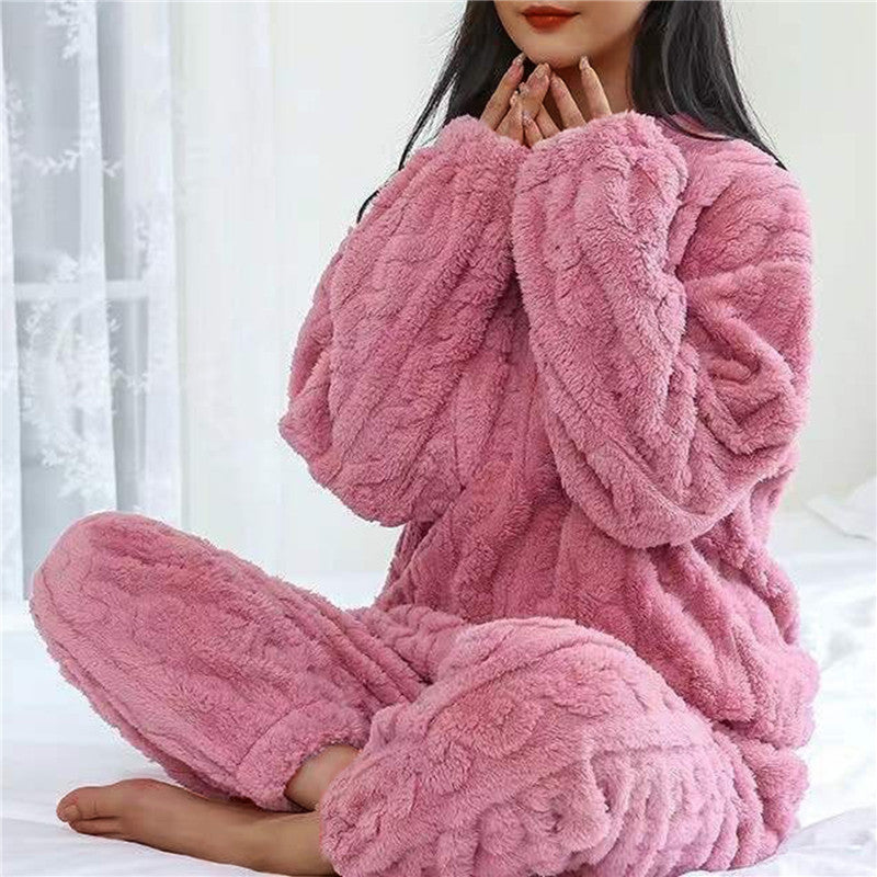 Damen Pyjama-Set | zweiteilig mit Oberteil und Hose