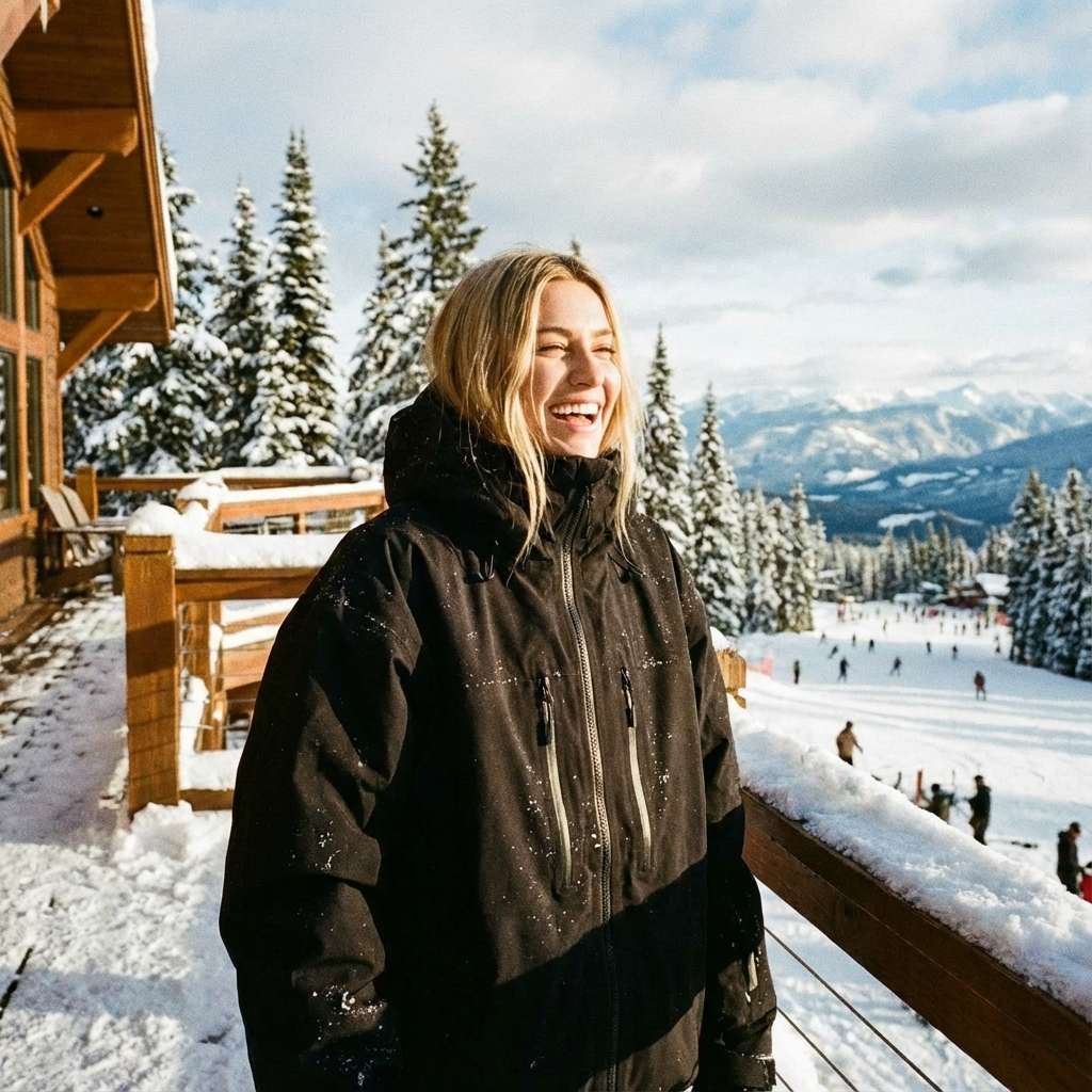 Zweiteiliges Skipak | gepolsterte Jacke und Hose mit klarer Form