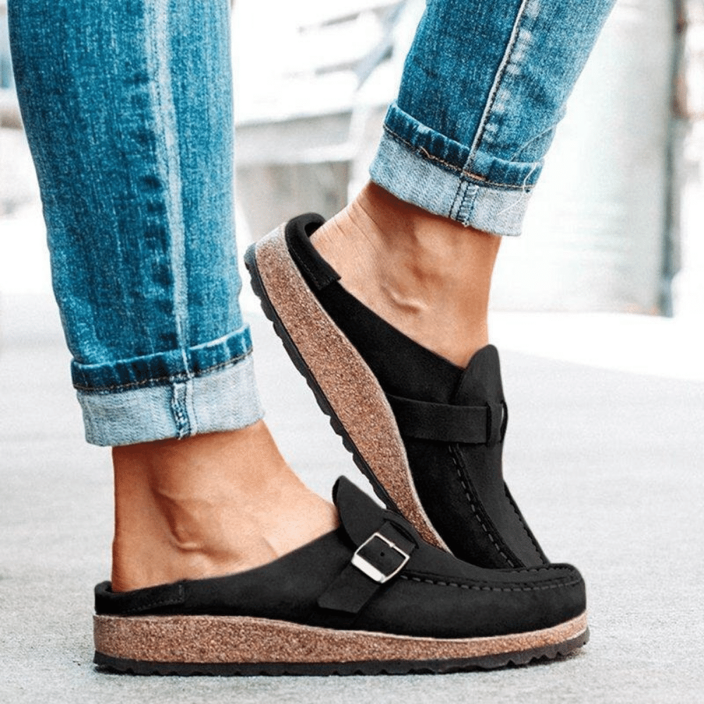Sandalen Damen | Ergonomische Sohle mit Riemenführung