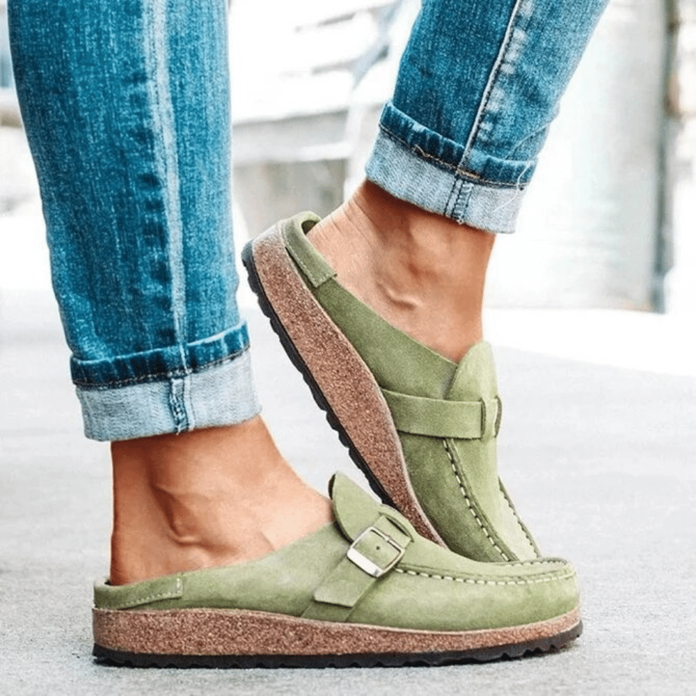 Damen Sandalen | ergonomische Form mit geschlossener Ferse