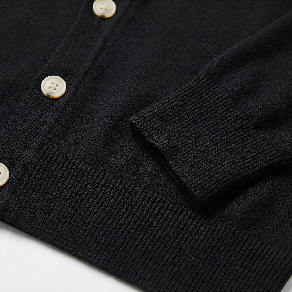 Herren Cardigan | Gestrickte Ausführung mit Frontöffnung
