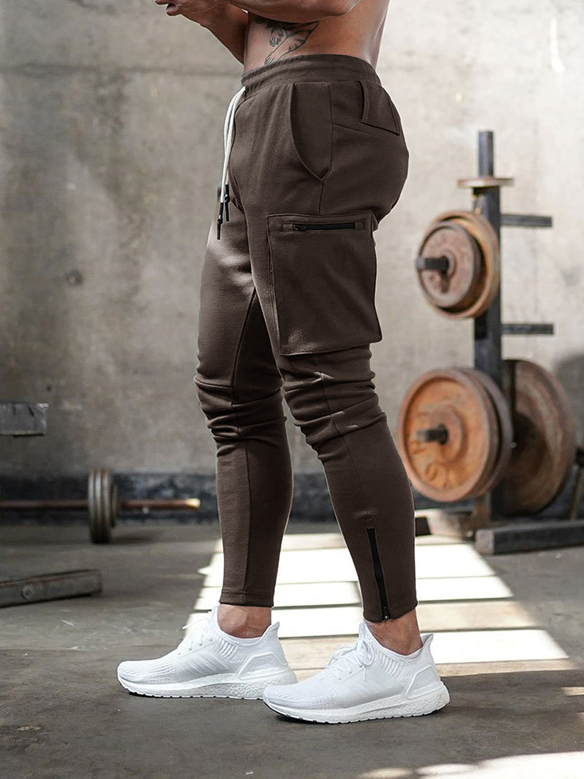 Hose Herren | Sportliche Jogger mit Elastischem Bund