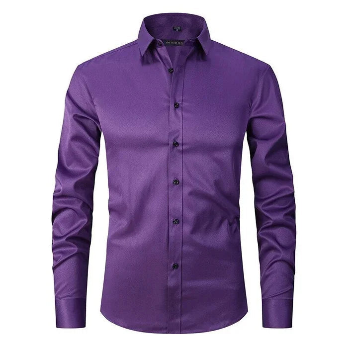 Herren Hemd | Slim Fit mit klarer Knopfleiste