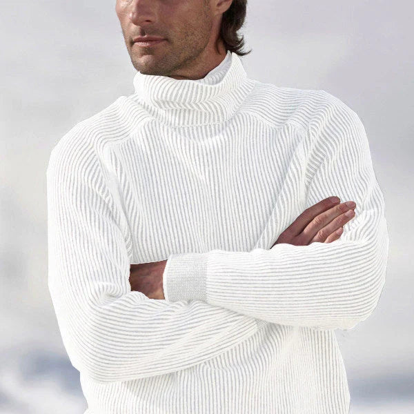 Pullover Herren | Rollkragen mit Geradem Schnitt