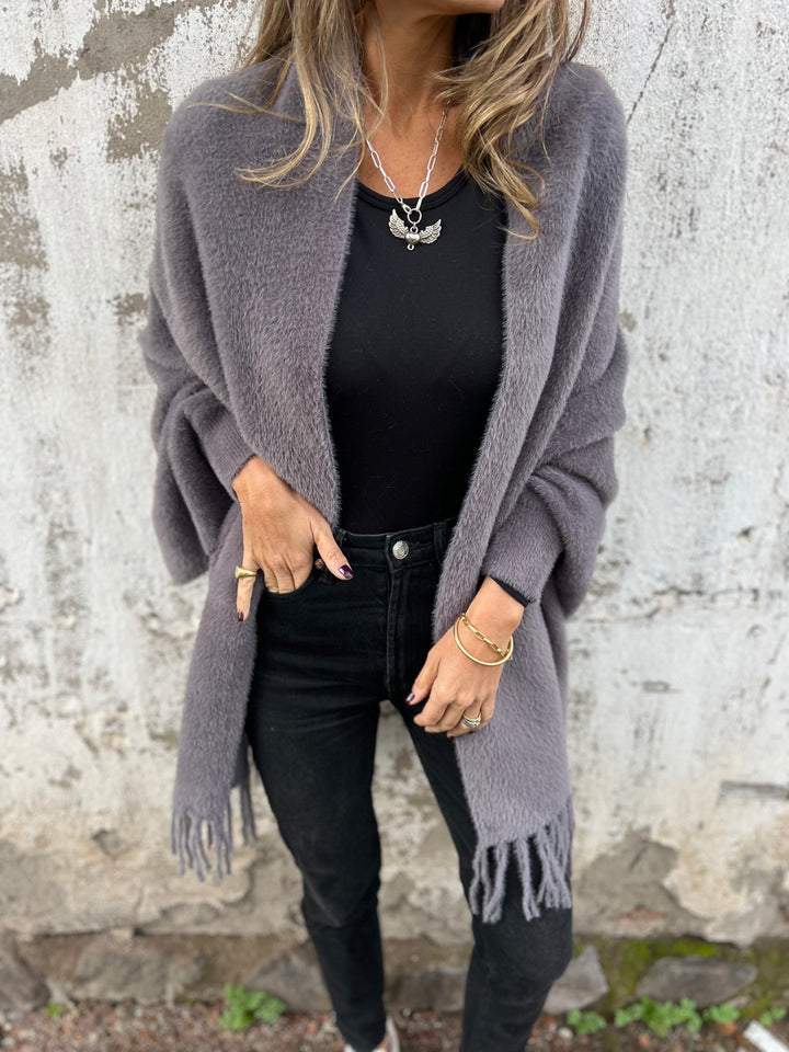 Warme Damenjacke | Lange Form
