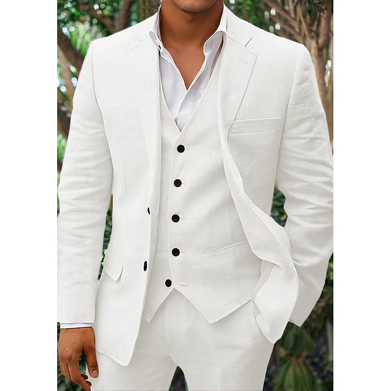 Herren Set | Dreiteilig mit Blazer, Weste und Hose
