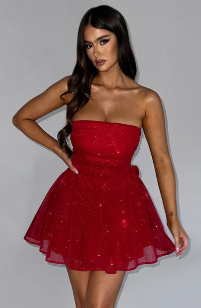 Damen Kleid | Kurze Schnittform mit klarer Linienführung
