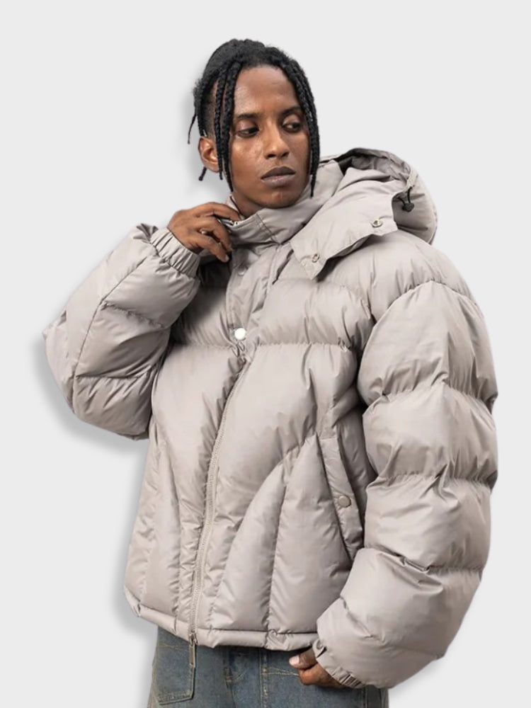 Herrenjacke | Frontverschluss und Taschenanordnung
