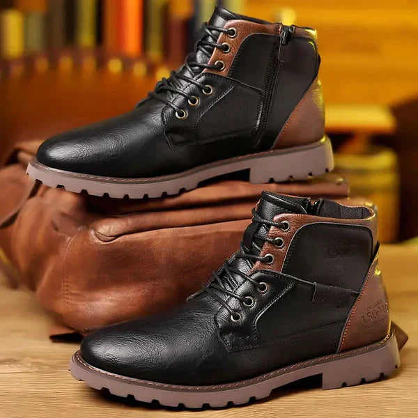 Herren Stiefel | Hohe Schaftform mit geschlossener Konstruktion