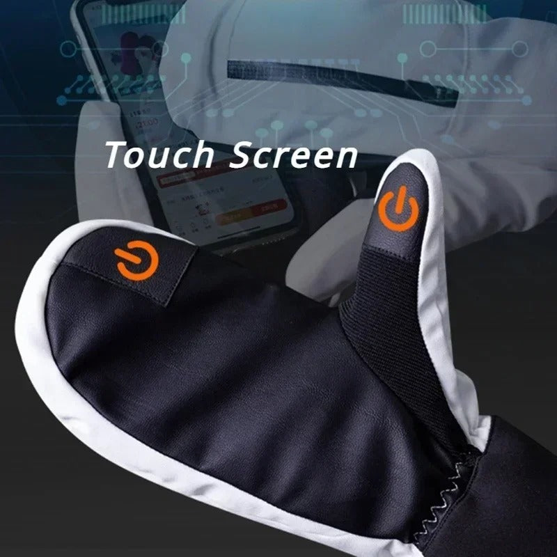Unisex Skihandschuhe | Geschlossene Form Touchfunktion
