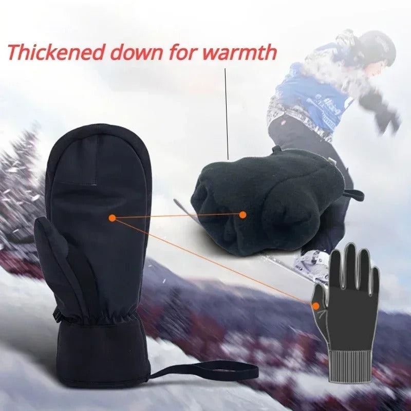 Unisex Skihandschuhe | Geschlossene Form Touchfunktion
