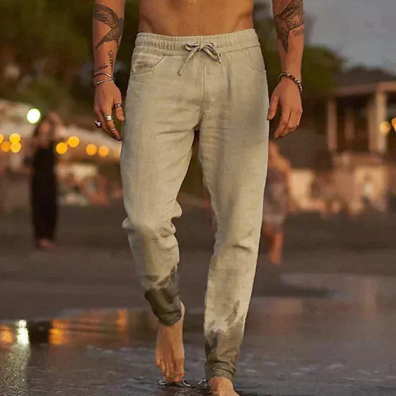 Herren Hose | klarer Beinverlauf mit reduzierter Struktur
